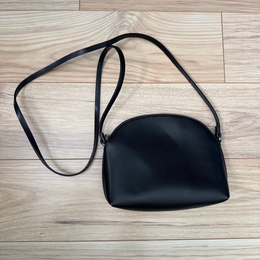 H&M Sleek Black Crossbody Bag